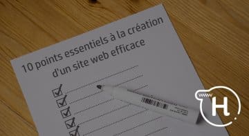 10 points essentiels à la création d’un site internet
