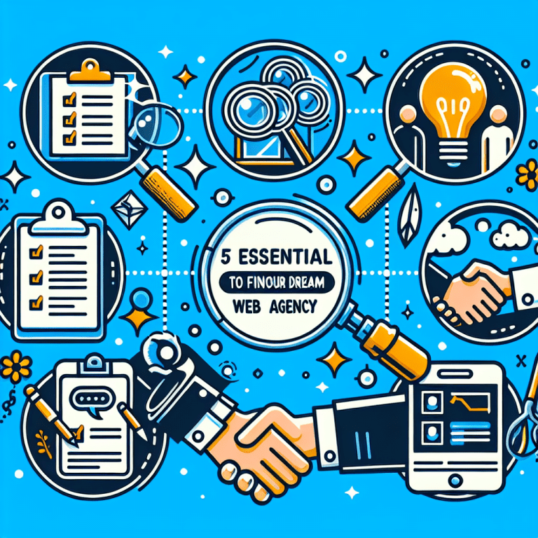 5 étapes indispensables pour trouver l&rsquo;agence web de vos rêves