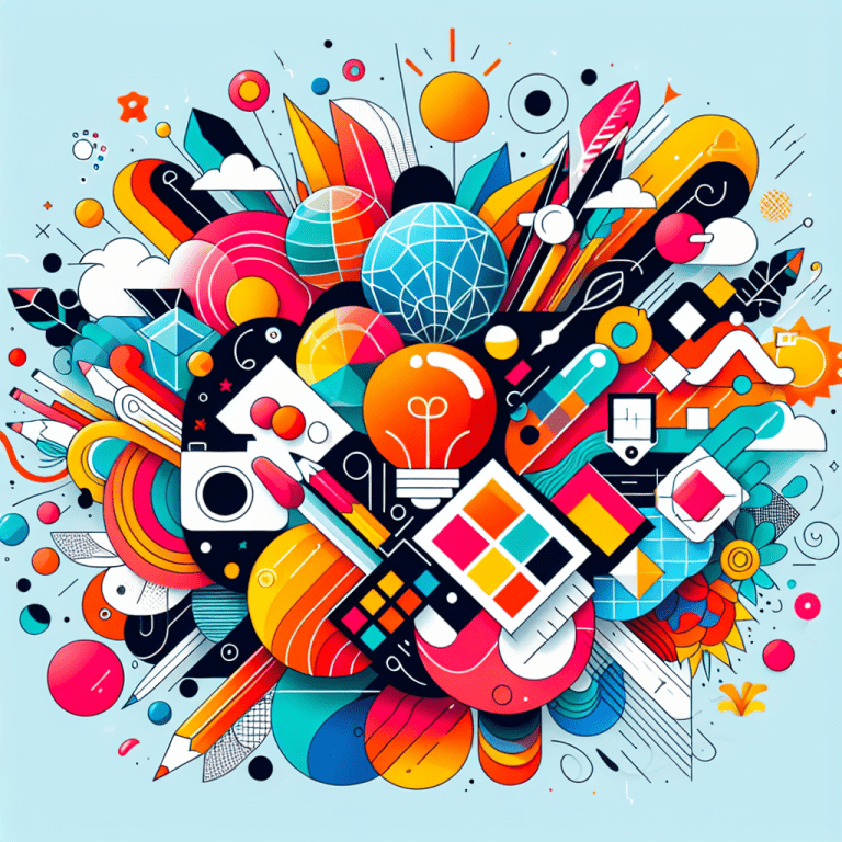 Les tendances du graphisme web en 2024 : les couleurs vives et les illustrations à l&rsquo;honneur