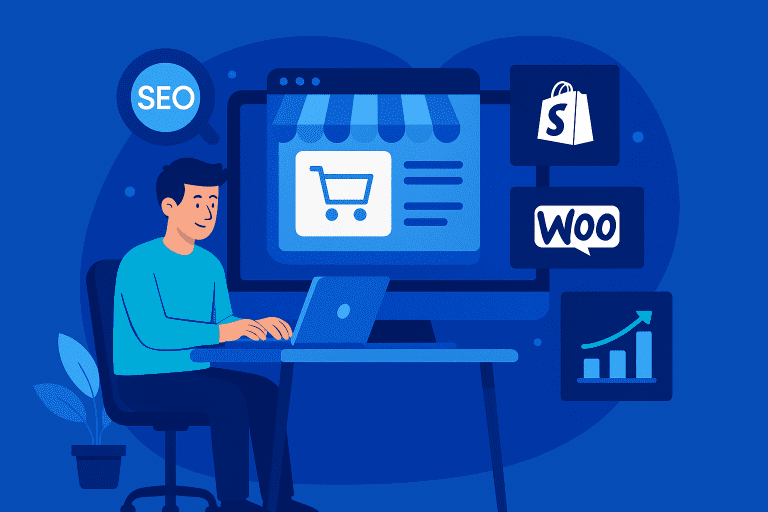 Création de site e-commerce à Lyon : expert Shopify et WooCommerce