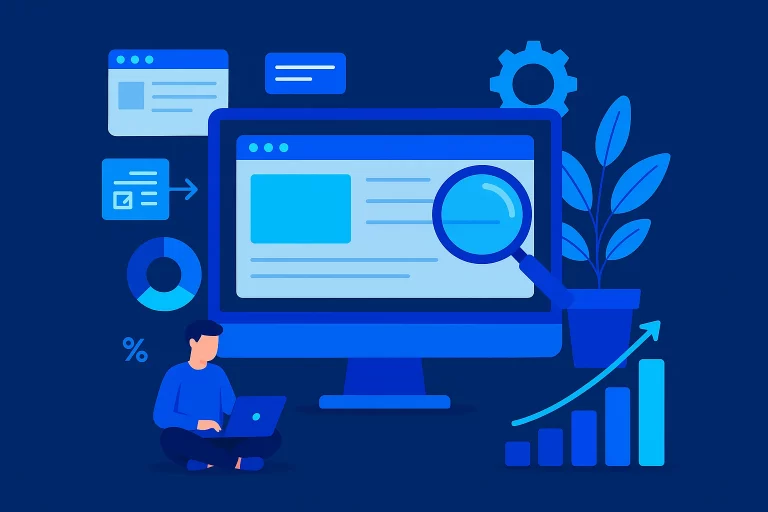 Solutions digitales pour créer et référencer votre site web