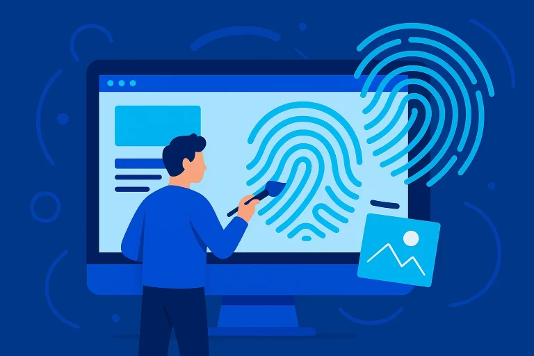 Graphisme web : l’empreinte numérique