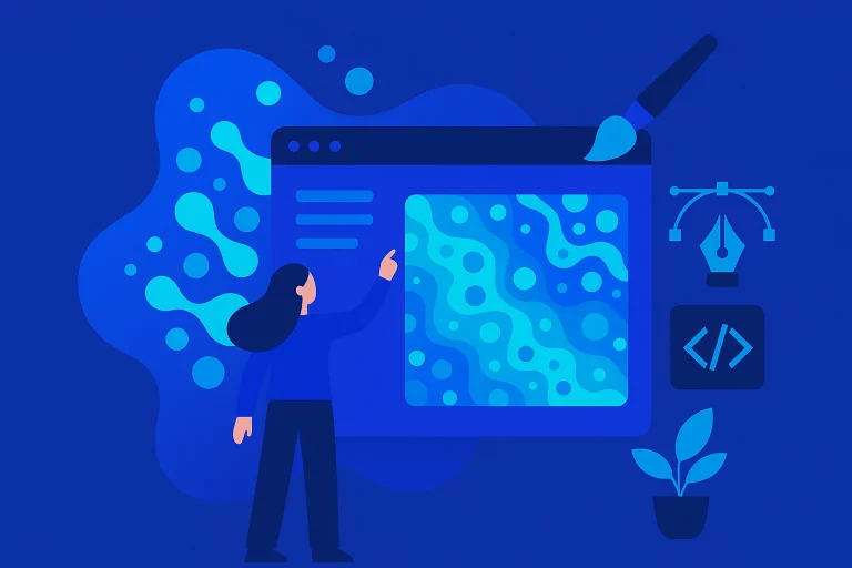 L&rsquo;art génératif en graphisme web