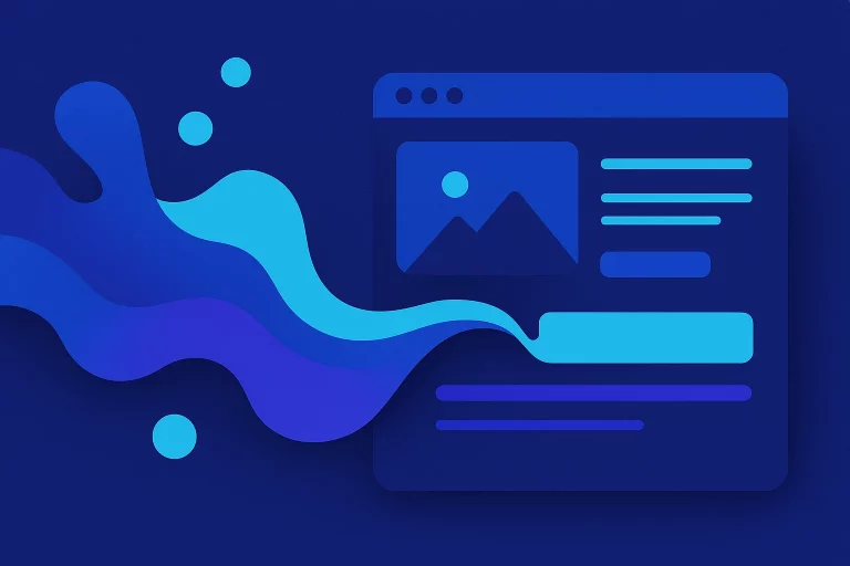 Design web : l&rsquo;interface liquide