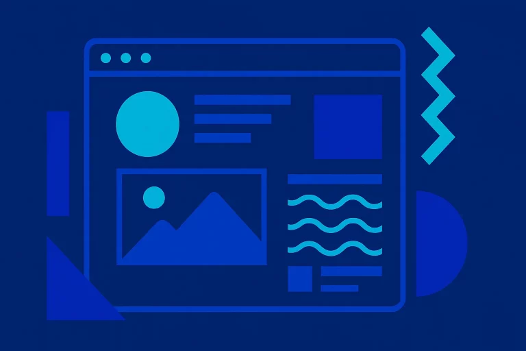 Rythme visuel en design web