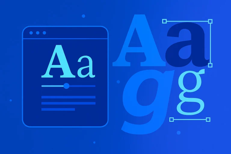 La typographie variable en design web