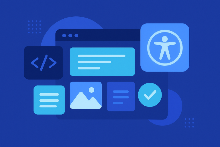 Concevoir des interfaces modulaires et accessibles avec des web components