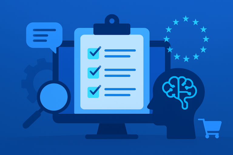 Se préparer au cadre européen sur l&rsquo;IA: checklist technique pour plateformes marchandes
